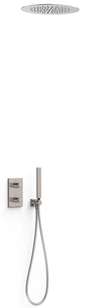 Tres Therm-Box sprchová súprava podomietková s termostatom s dažďovou sprchou || 21125006AC