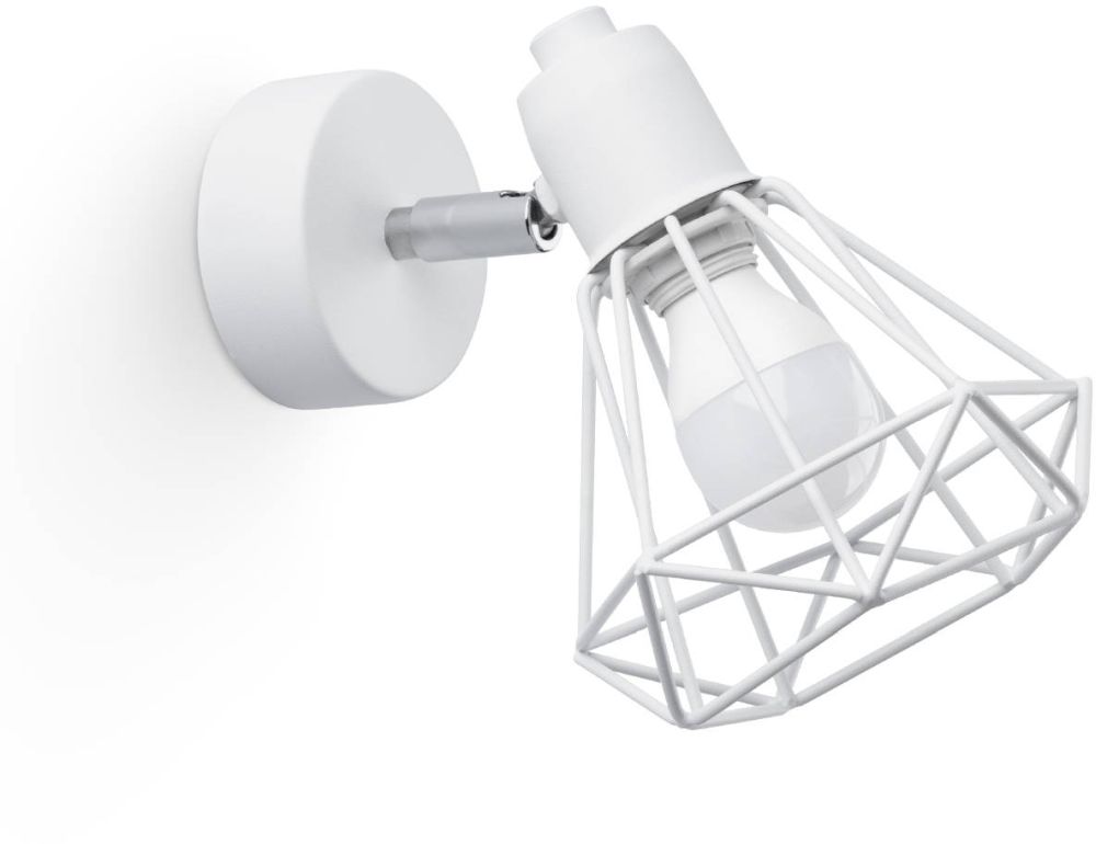 Sollux Lighting Artemis nástenná lampa 1x40 W biela SL.1102