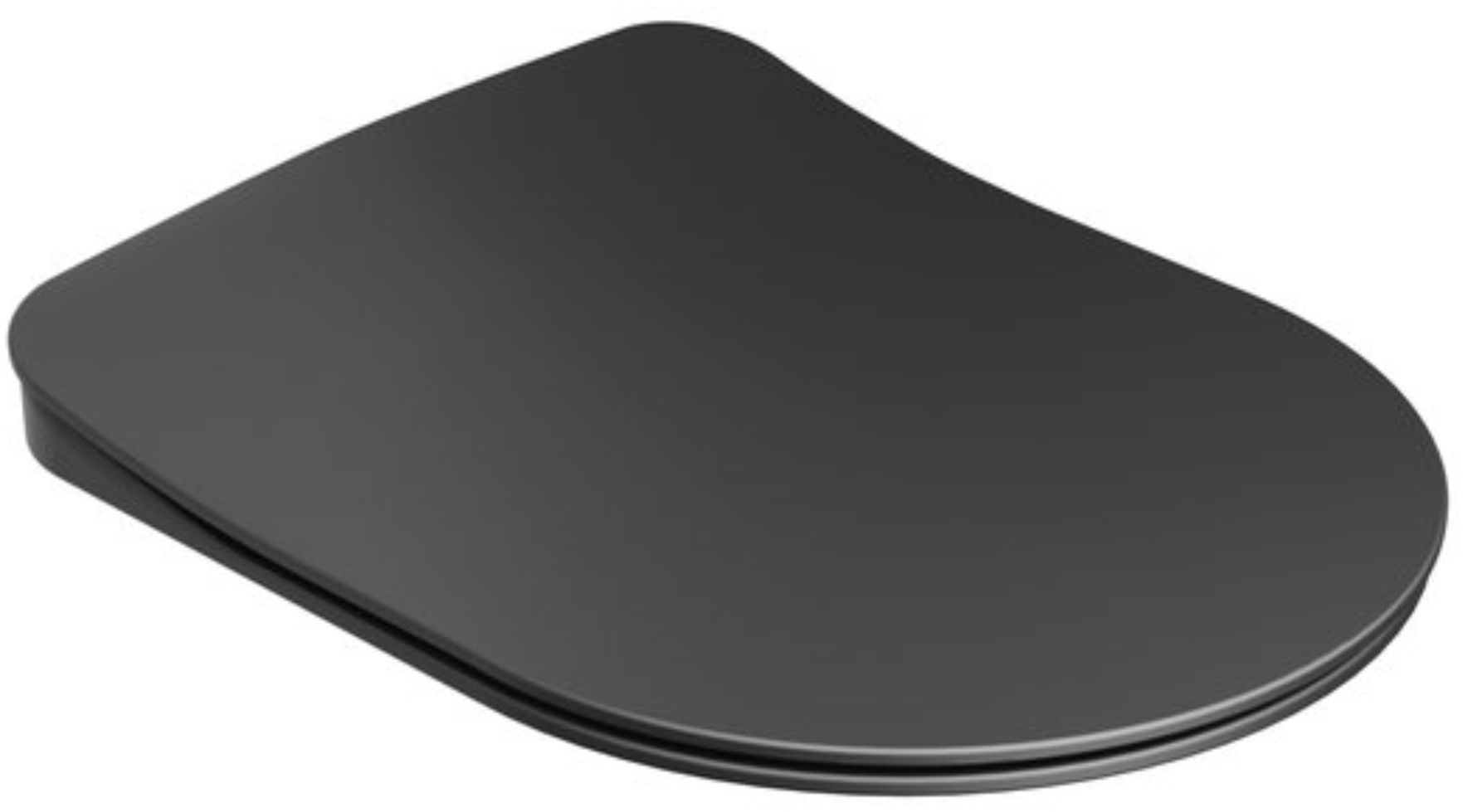 Ravak Chrome wc dosky s pomalým sklápaním čierna X01795