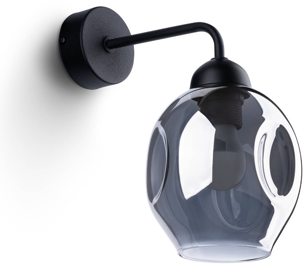 Sollux Lighting Fillan nástenná lampa 1x60 W čierna SL.1143
