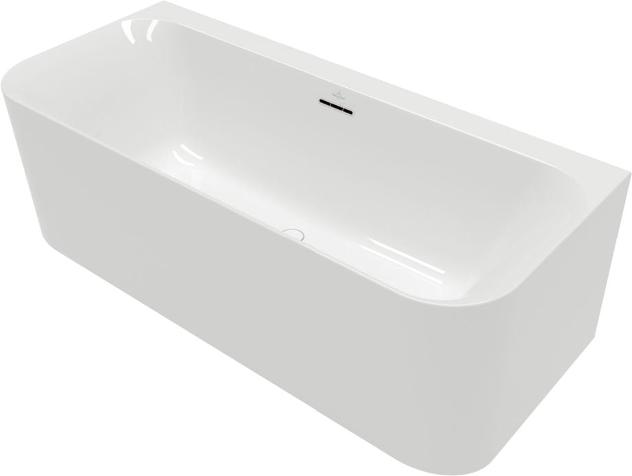 Villeroy & Boch Loop & Friends nástenná vaňa 180x80 cm obdĺžnikové biela UBA180LSF9CS00V-01