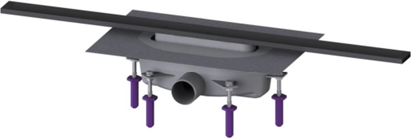 Kessel Linearis Infinity sprchový odtok 80 cm čierna 45202.08