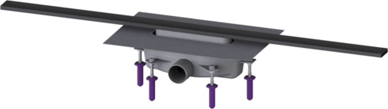 Kessel Linearis Infinity sprchový odtok 100 cm čierna 45202.10