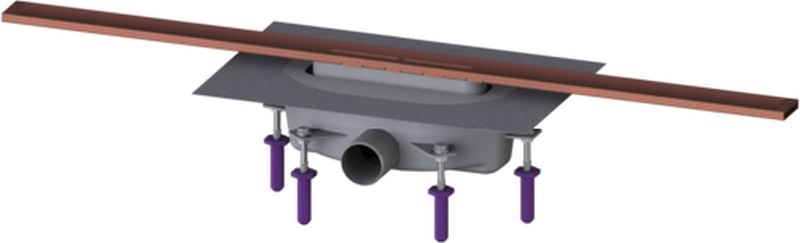 Kessel Linearis Infinity sprchový odtok 90 cm meď 45203.09