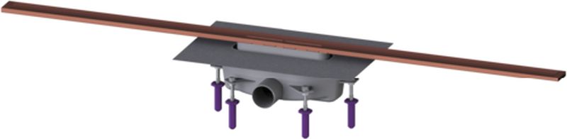 Kessel Linearis Infinity sprchový odtok 120 cm meď 45203.12