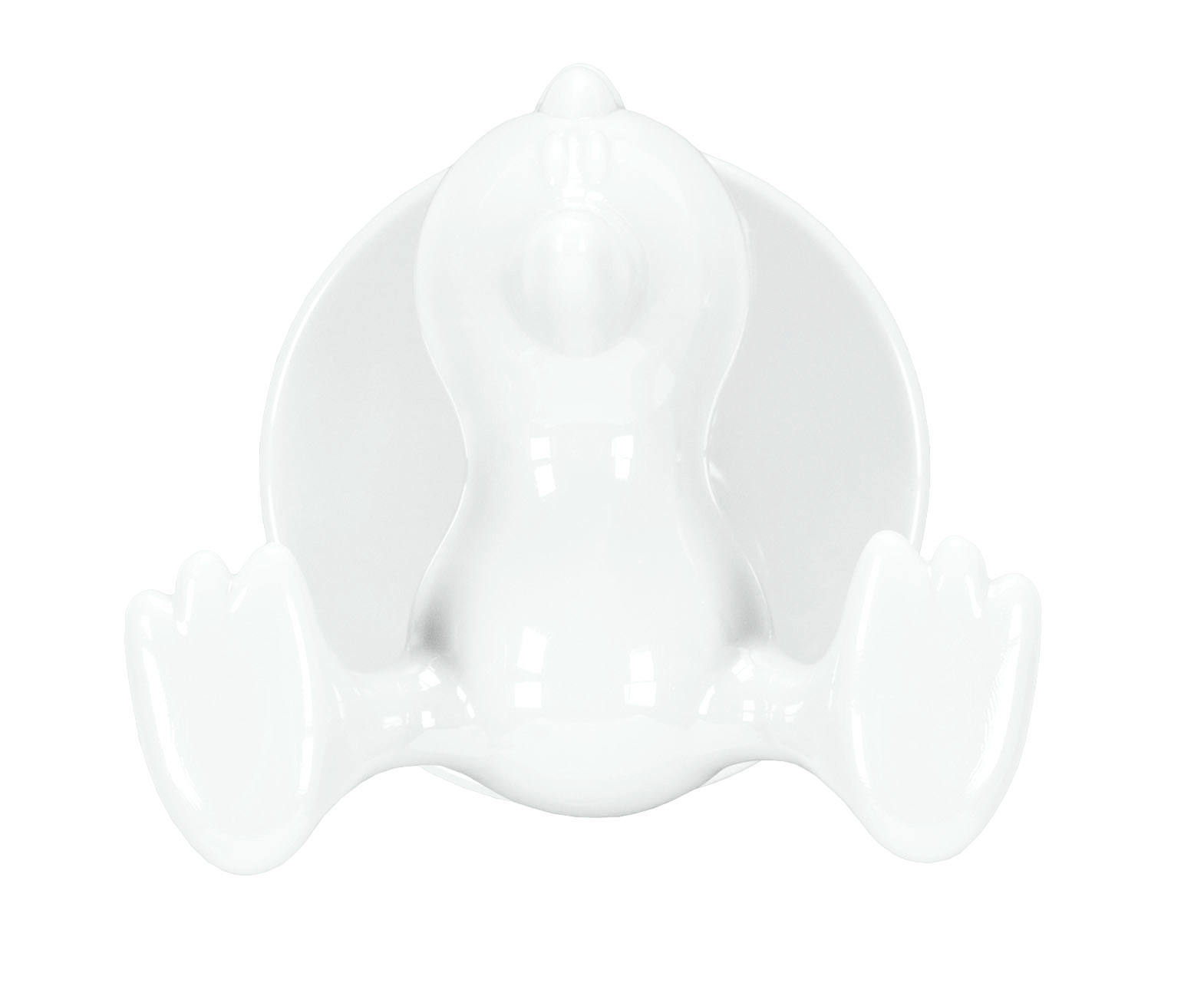 Kleine Wolke Jolly Hooks vešiak na uterák biela 8052100887