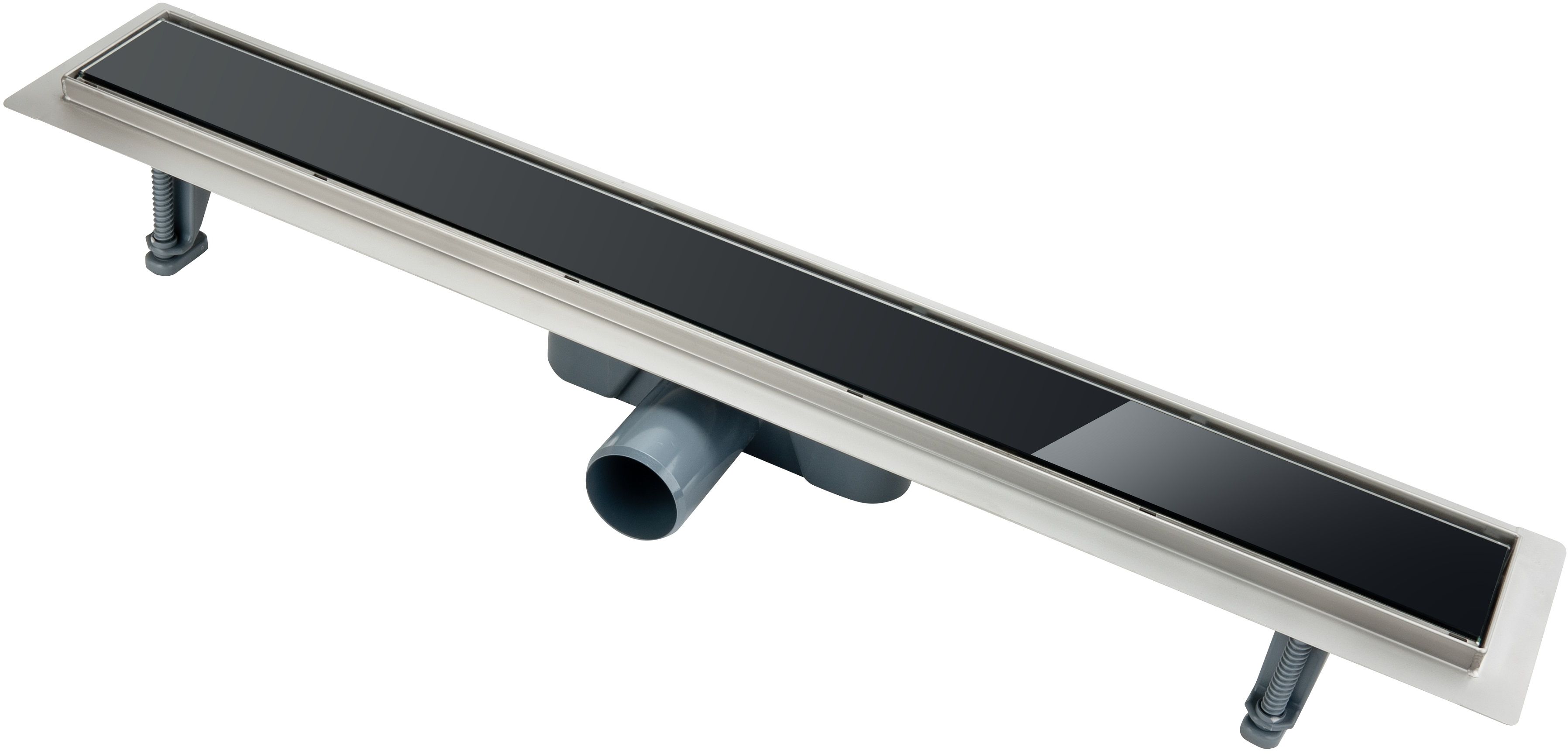 FDesign Kleome lineárny odtok s mriežkou 70 cm čierna FD74027021