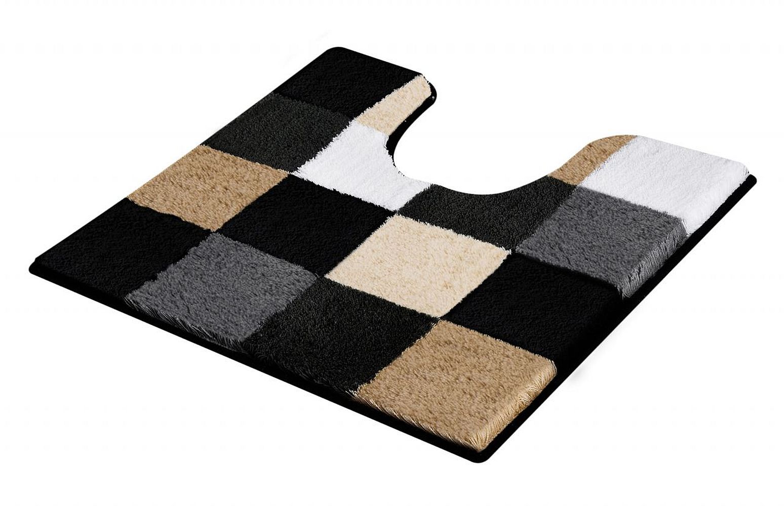 Kleine Wolke Caro koberček do kúpeľne 55x55 cm pod záchodom mix farieb 5426926129