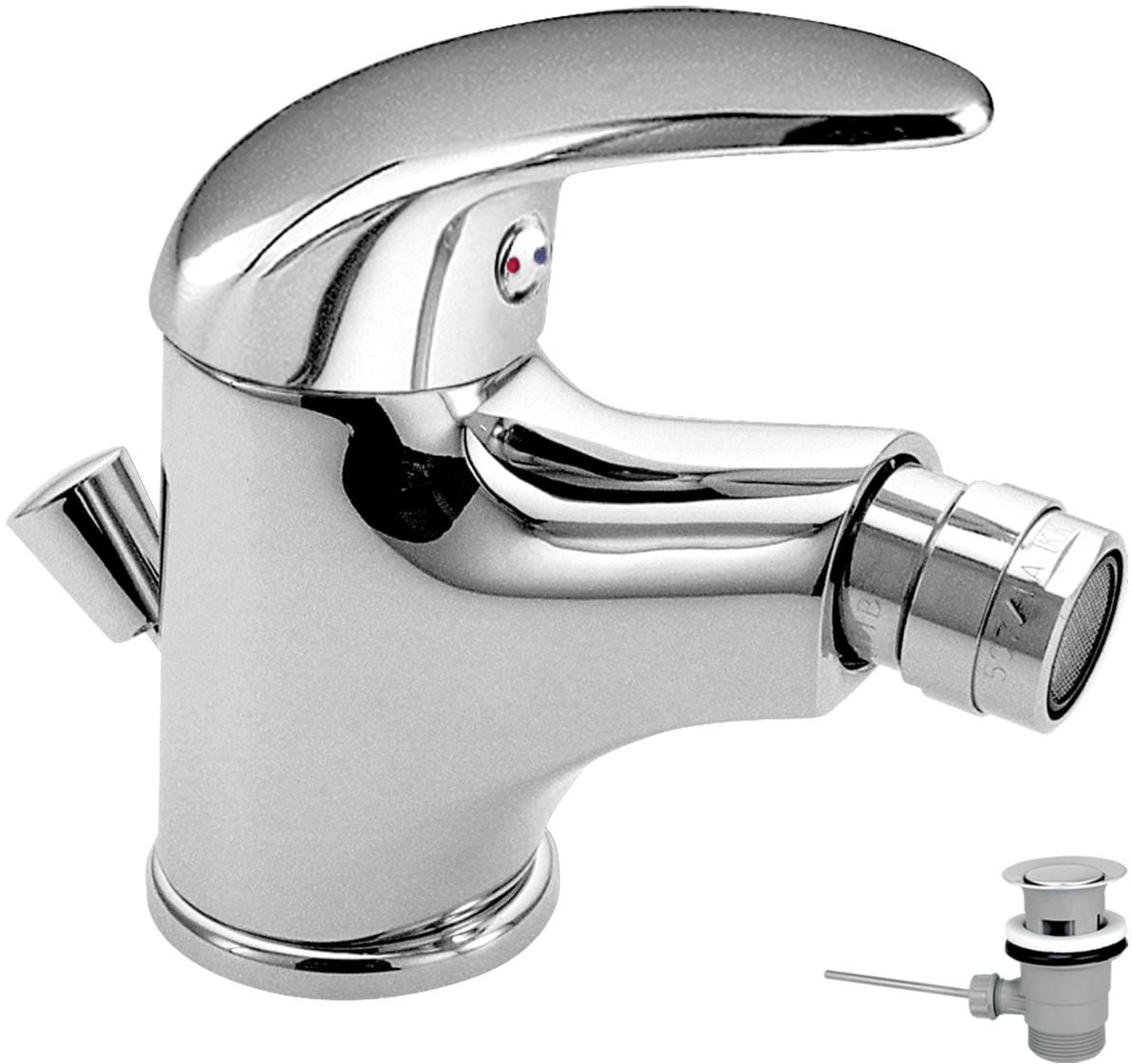 Novaservis Metalia 55 bidetová batéria stojacia chrómová 55011.0