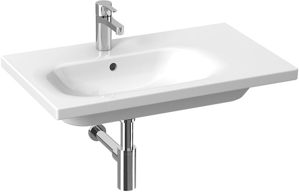 Jika Mio N umývadlo 75x45 cm obdĺžnik klasické umývadlo biela H8117100001041