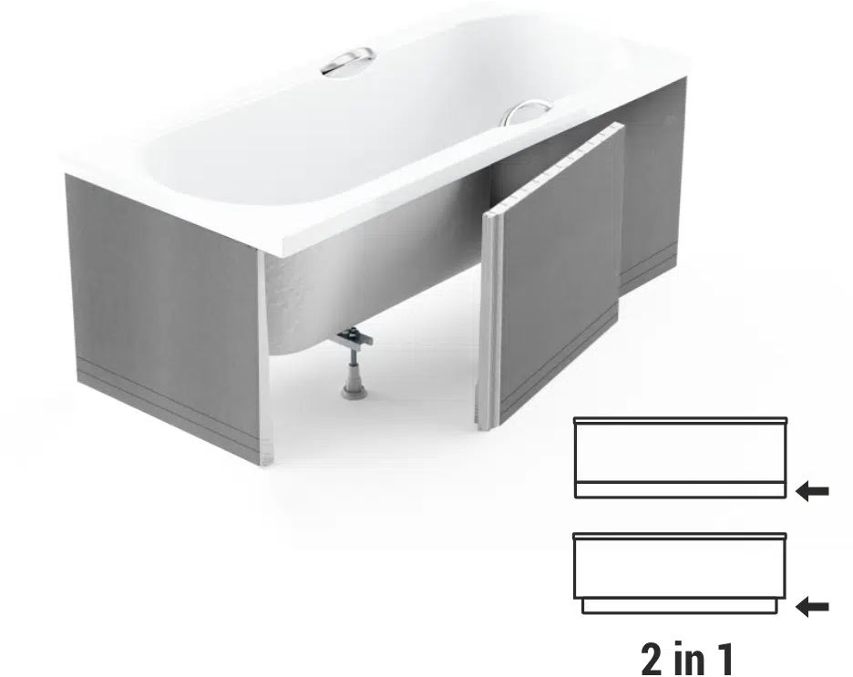 Schedline obkladový panel k vani 1.OU.LED-100200