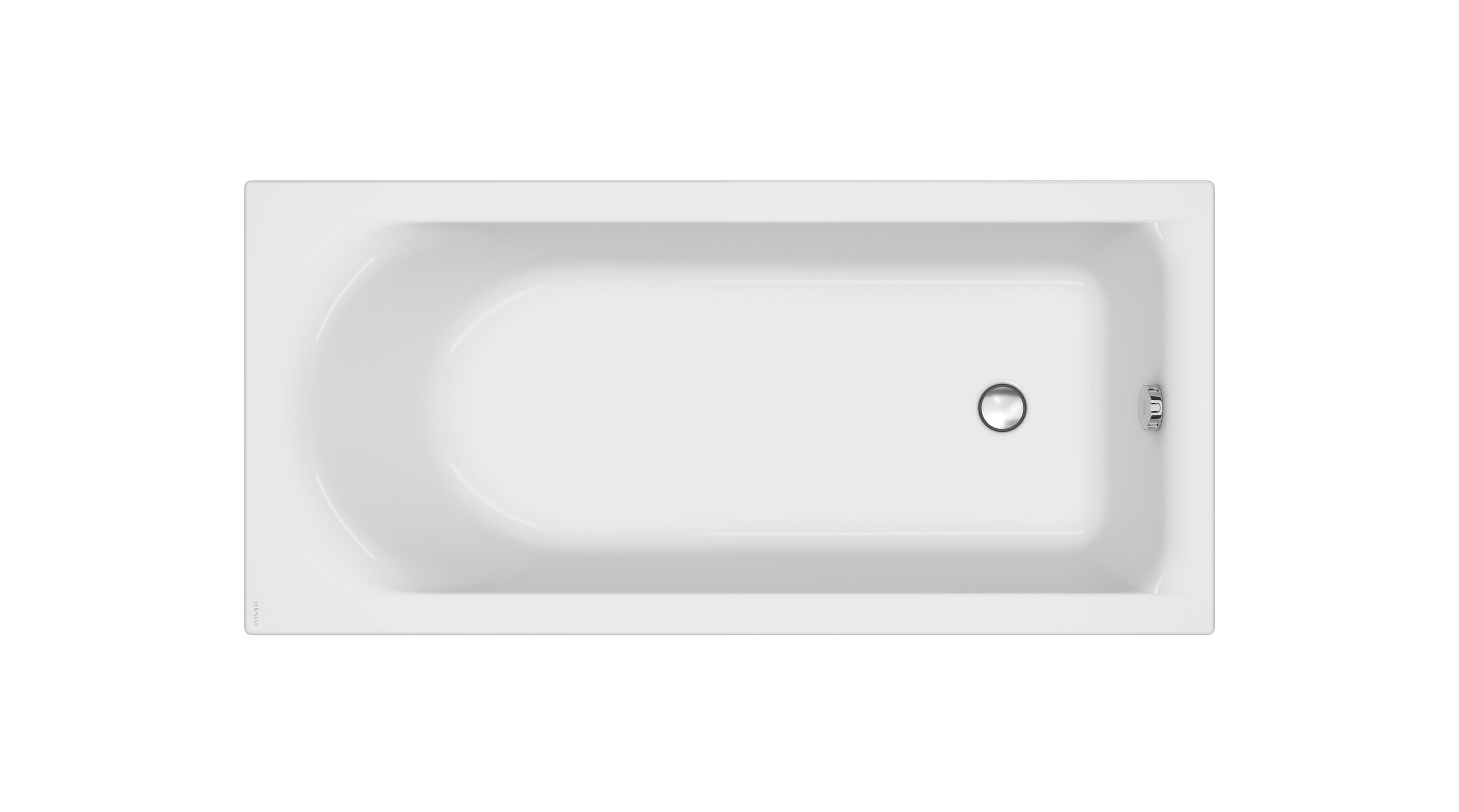 Cersanit City obdĺžniková vaňa 160x75 cm biela S301335