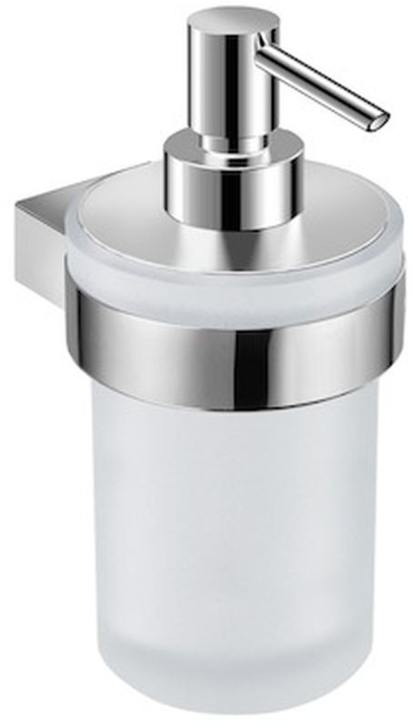 Jika Cubito Pure dávkovač mydla 203 ml chrómová-sklenená H3833B20041001