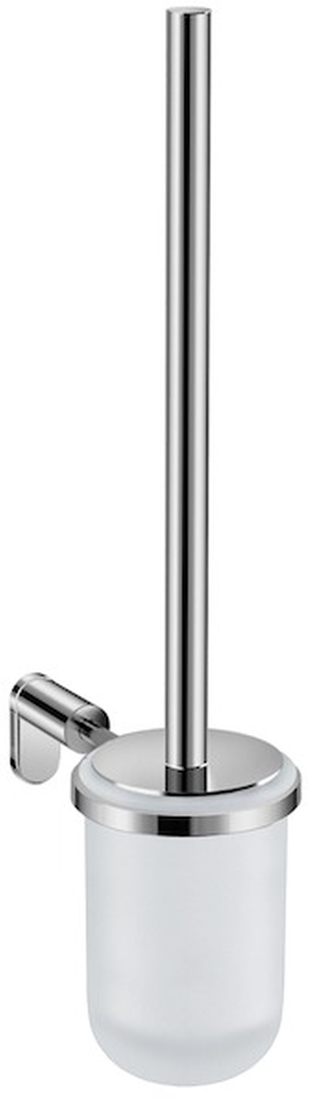 Jika Basic toaletná kefa priskrutkované chrómová-sklenená H3843A10040001