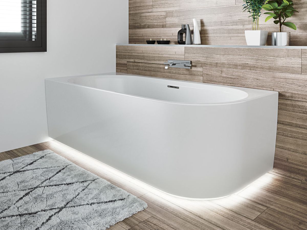 Riho Desire voľne stojaca vaňa 184x84 cm obdĺžnikové biela B087008005