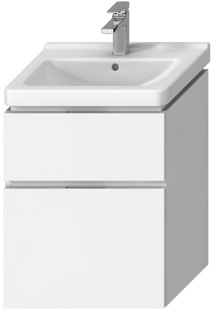 Jika Cubito Pure skrinka 54x39.9x48 cm závesná kúpeľňová skrinka pod umývadlo biela H40J4224025001