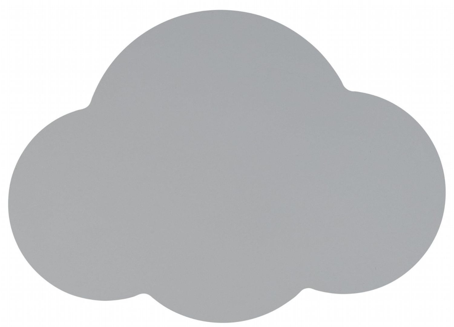 TK Lighting Cloud nástenná lampa 1x6 W sivá 4965