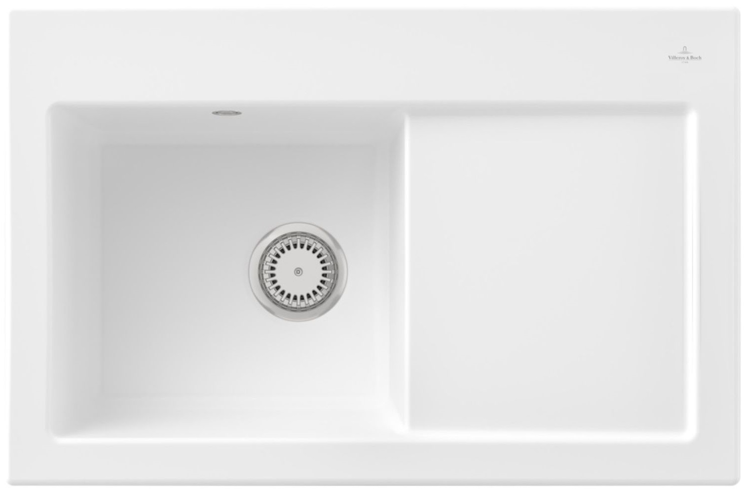 Villeroy & Boch Subway keramický drez 78x51 cm biela 677201RW