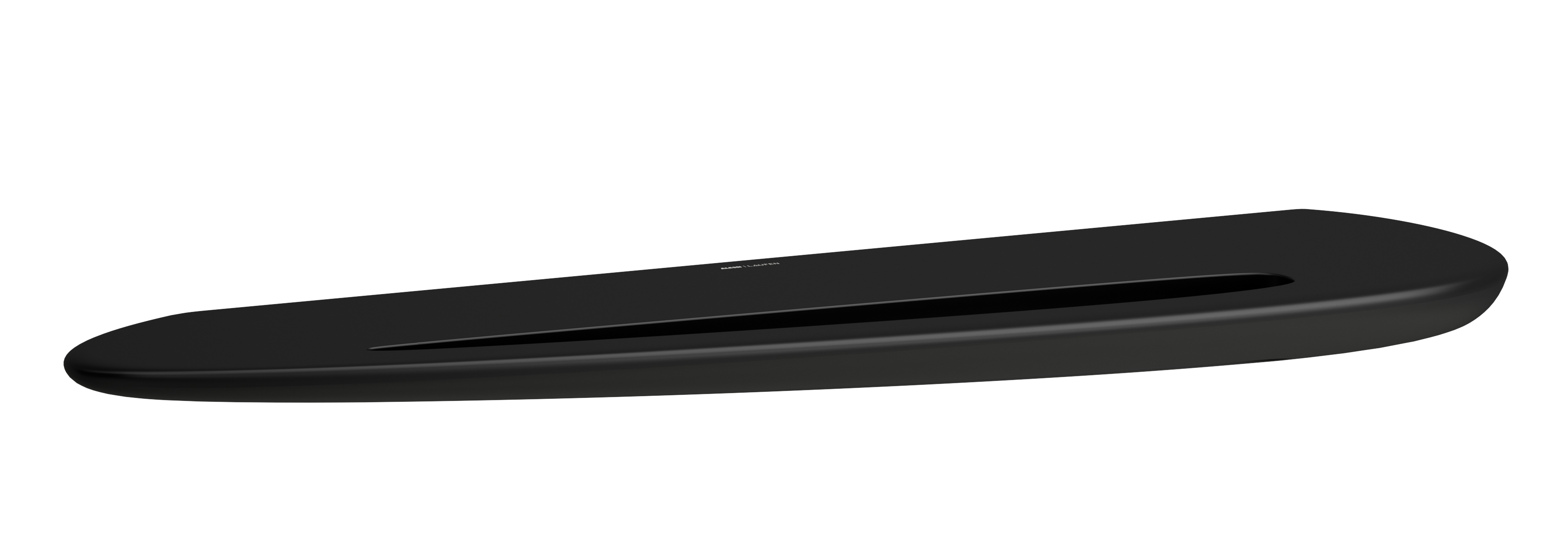 Laufen Il Bagno Alessi kúpeľňová polica 63 cm čierna H8709727160001