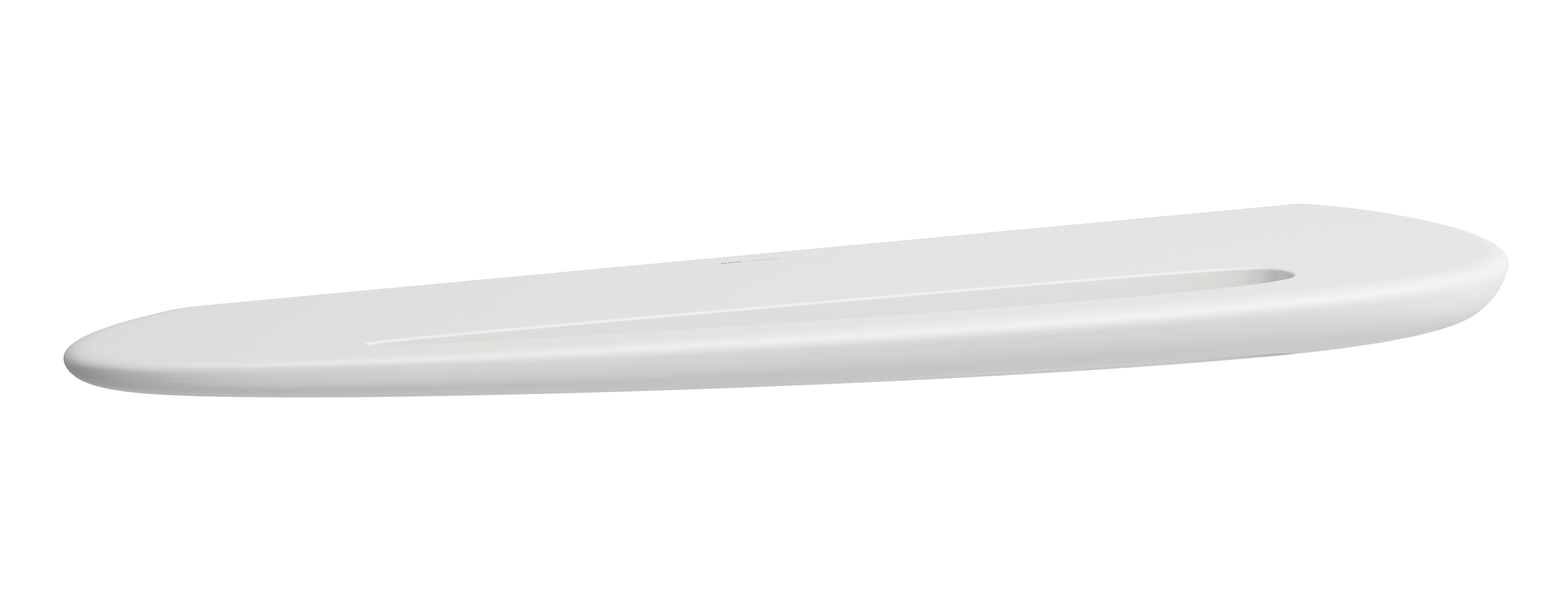 Laufen Il Bagno Alessi kúpeľňová polica 63 cm biela H8709727570001
