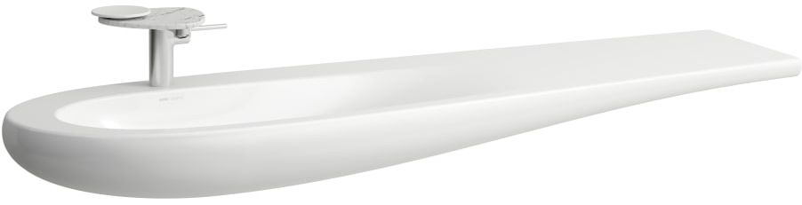Laufen Il Bagno Alessi umývadlo 160x50 cm klasické umývadlo-umývadlo na nábytok biela H8149714001041