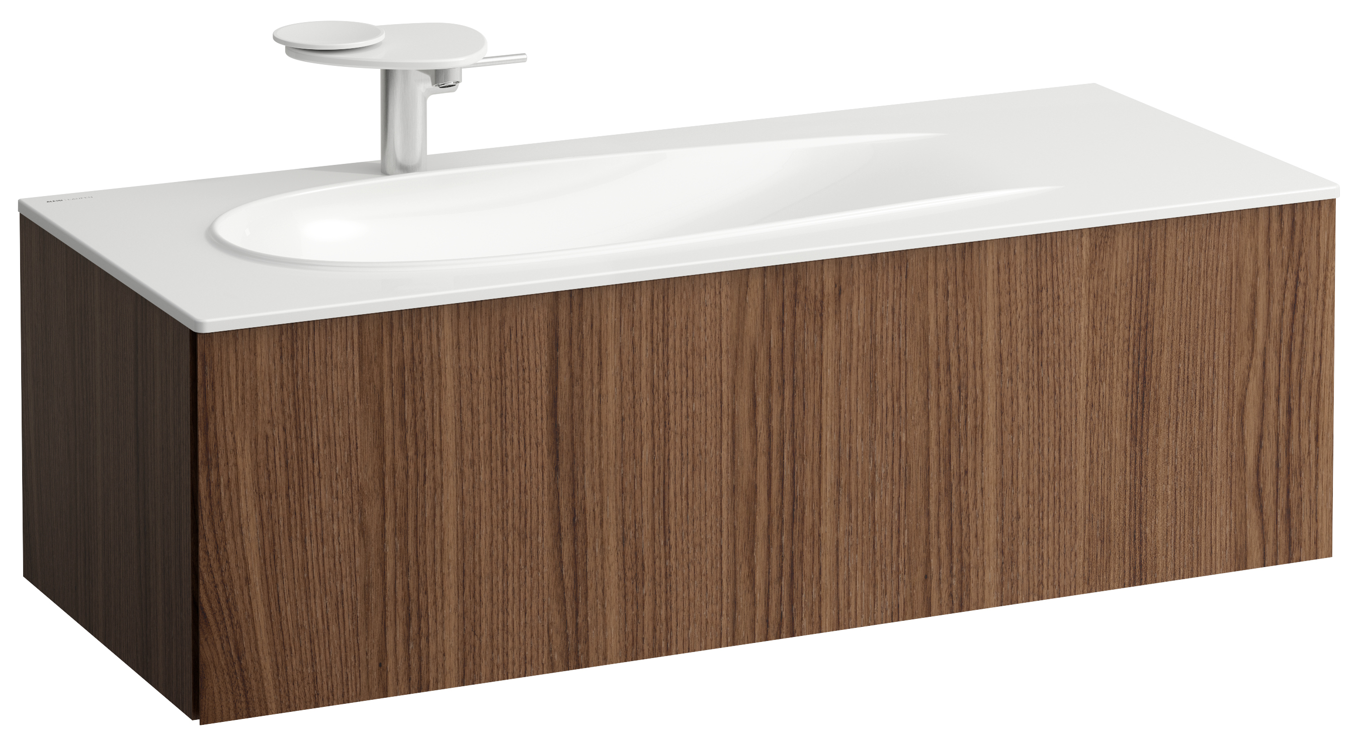 Laufen Il Bagno Alessi skrinka 119.5x49x36.5 cm závesná kúpeľňová skrinka pod umývadlo H4304410976301