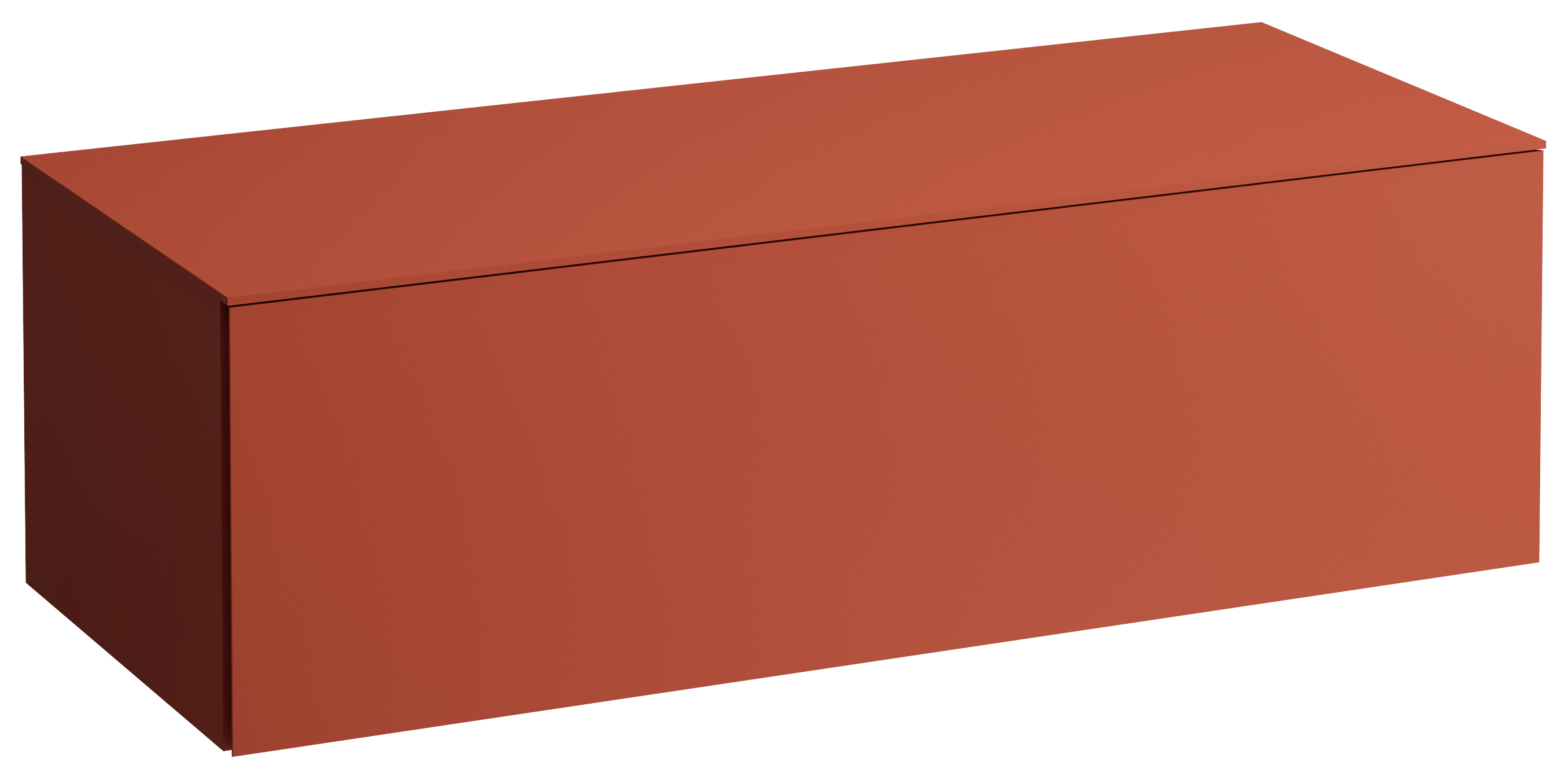 Laufen Il Bagno Alessi skrinka s pracovnou doskou 120x50x37 cm závesná kúpeľňová skrinka pod umývadlo H4303000972691