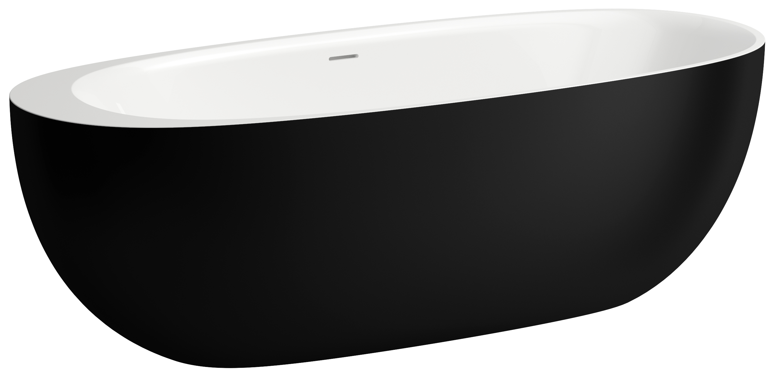 Laufen Il Bagno Alessi voľne stojaca vaňa 185x80 cm oválne dvojfarebná H2209720650001