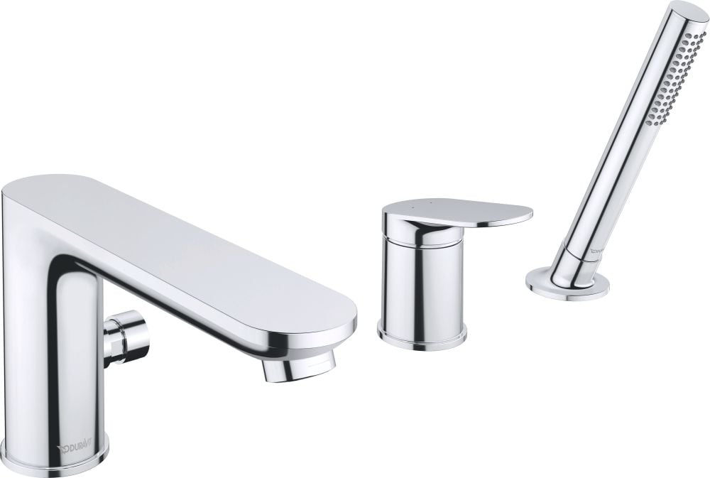 Duravit Wave vaňová/sprchová batéria na vaňu chrómová WA5260000010
