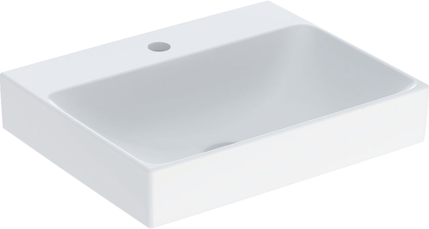 Geberit One umývadlo 50x41 cm obdĺžnik pultové umývadlo biela 505.030.01.6