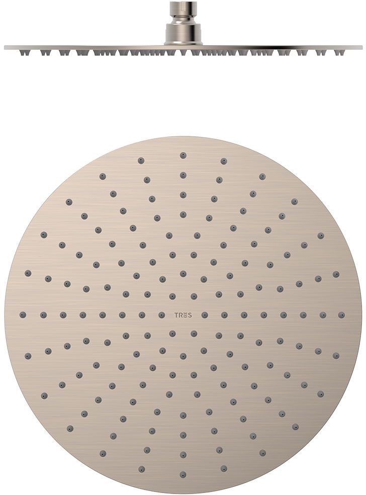 Tres horná/hlavová sprcha 30x30 cm okrúhly oceľová 134315010AC