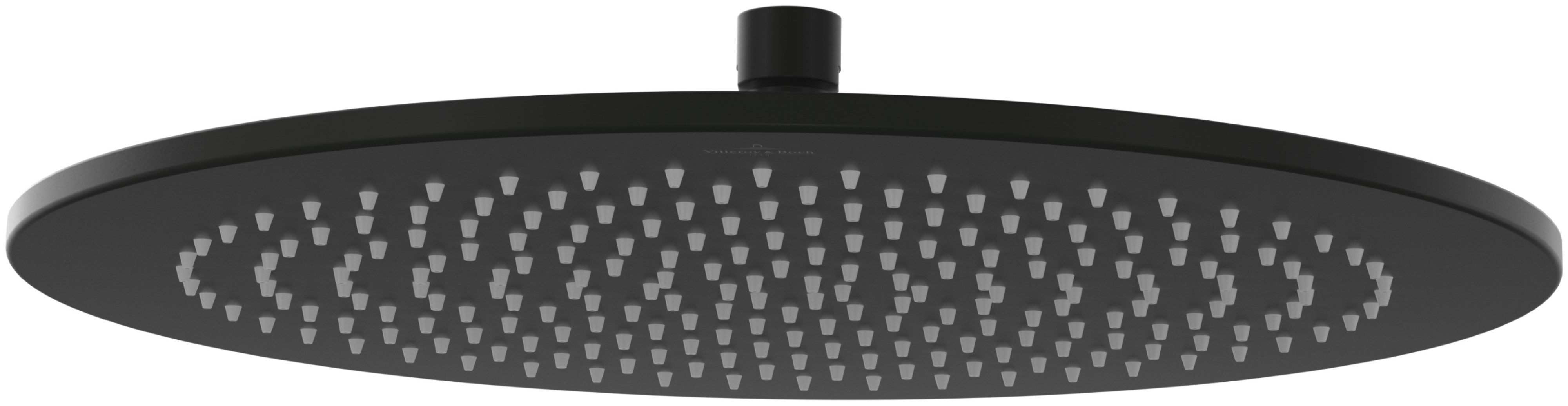 Villeroy & Boch Universal Showers horná/hlavová sprcha 35x35 cm okrúhly čierna TVC000003000K5