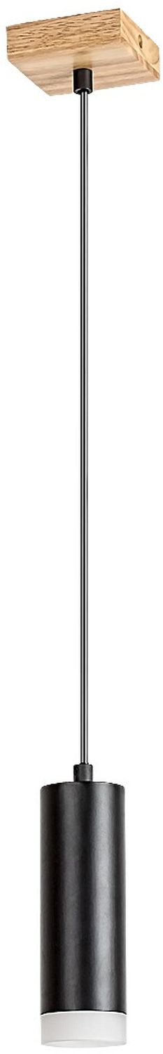 Rabalux Toras závesné svietidlo 1x5 W čierna-drevená 72121