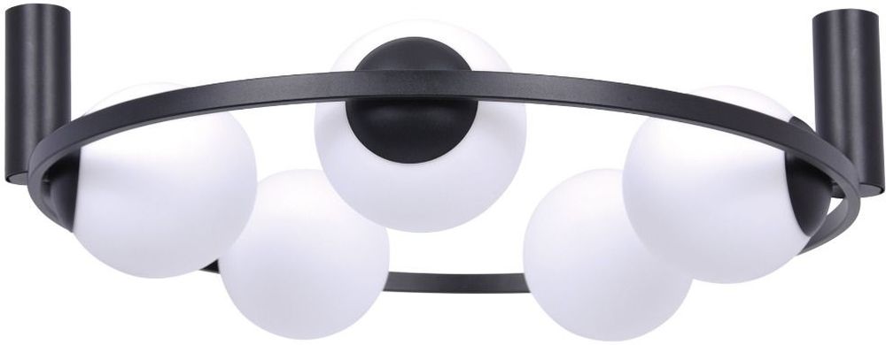 Zuma Line Orbit stropné svietidlo 5x40 W čierna 5009