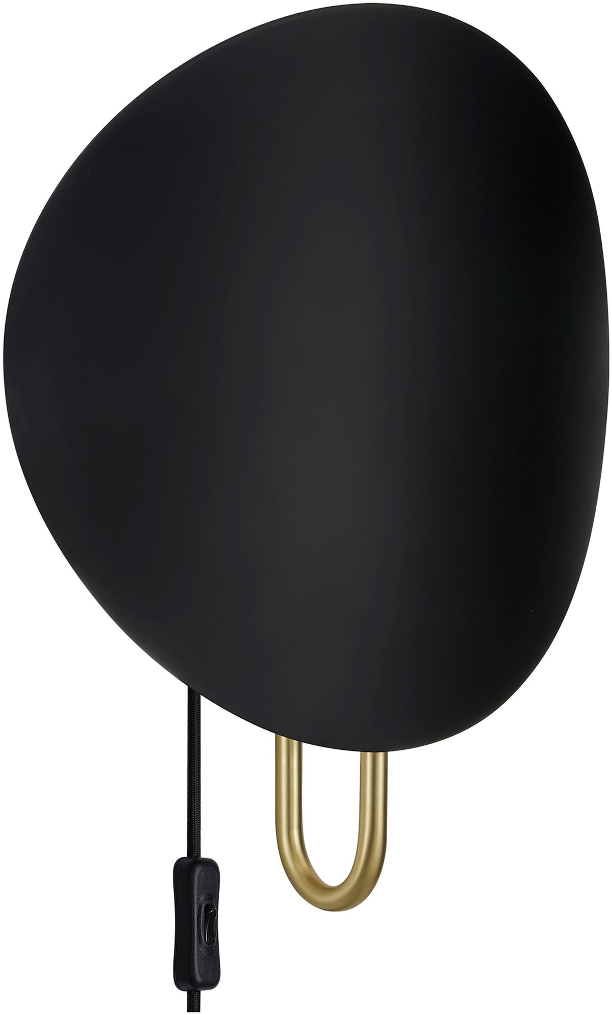 Nordlux Spargo nástenná lampa 1x25 W čierna-mosadzná 2320361003
