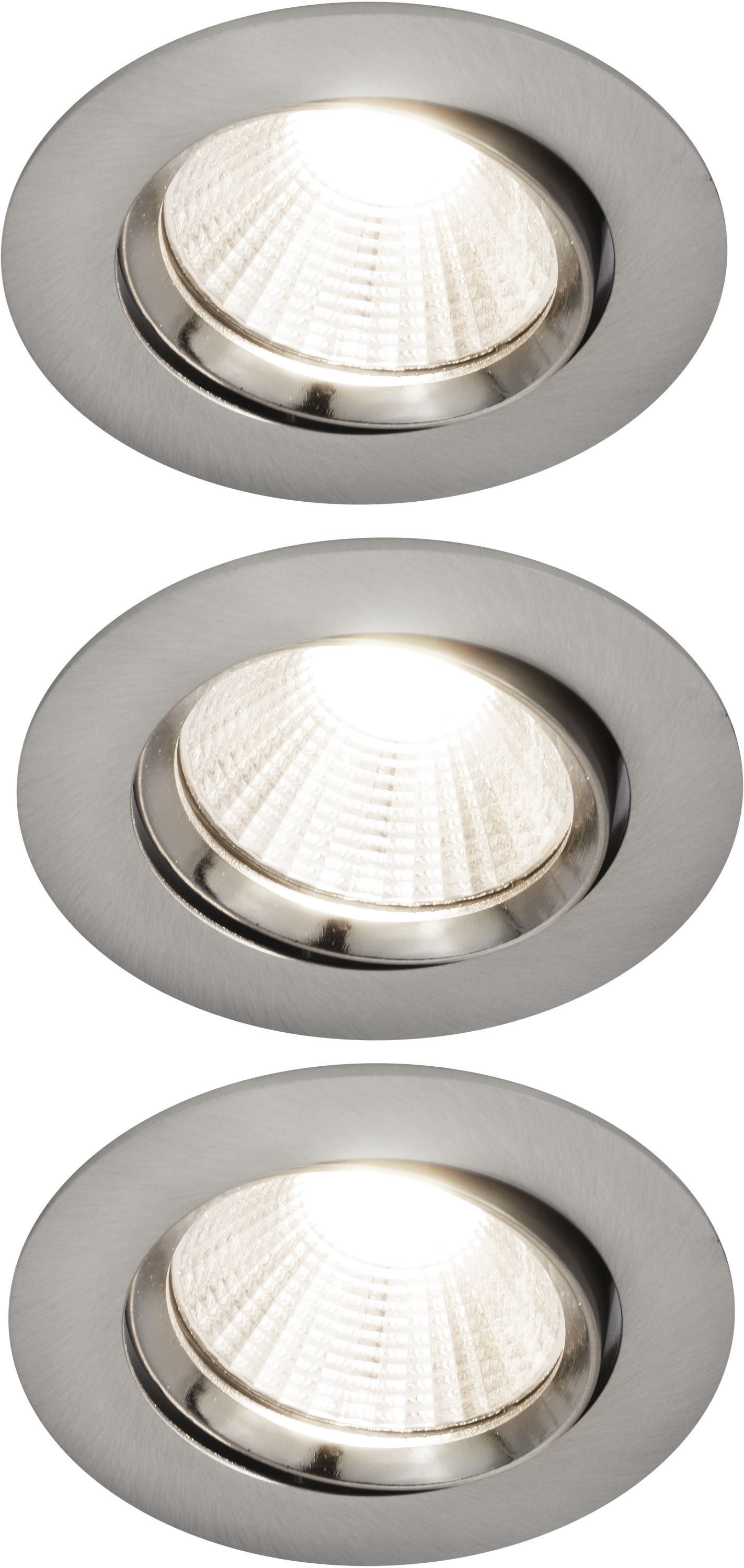 Nordlux Fremont zapustené svietidlo 3x4.5 W oceľová 2310056032
