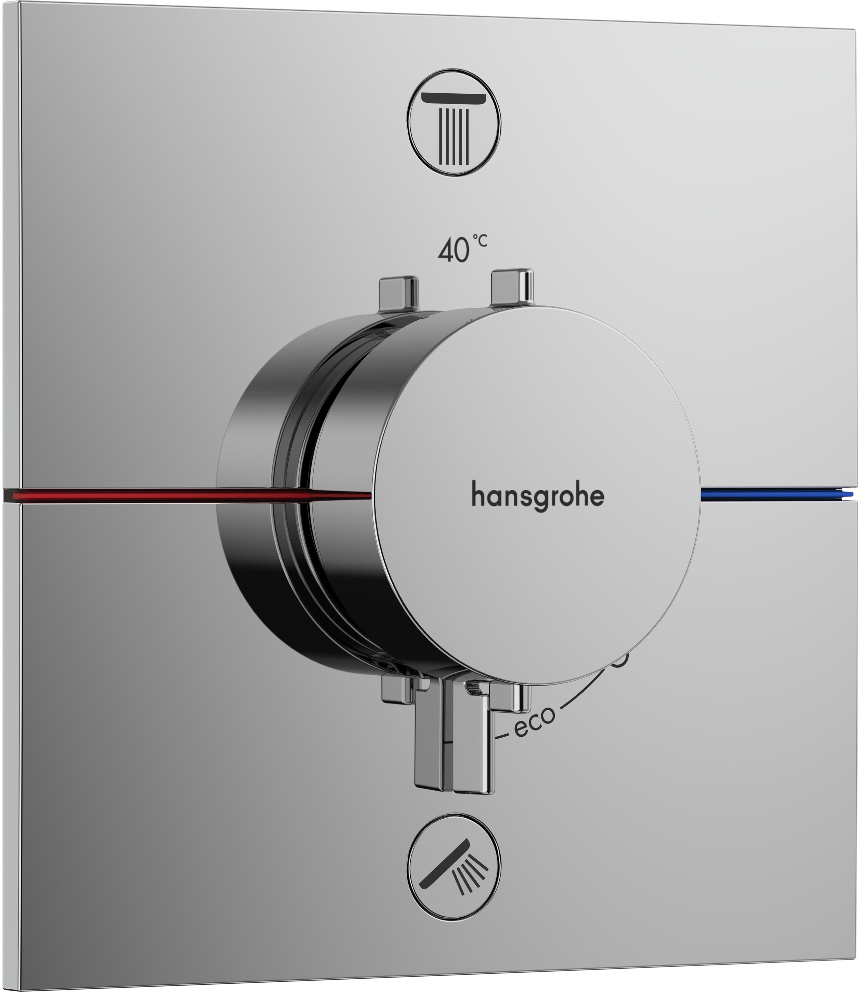 Hansgrohe ShowerSelect Comfort E vaňová/sprchová batéria podomietková áno chrómová 15572000