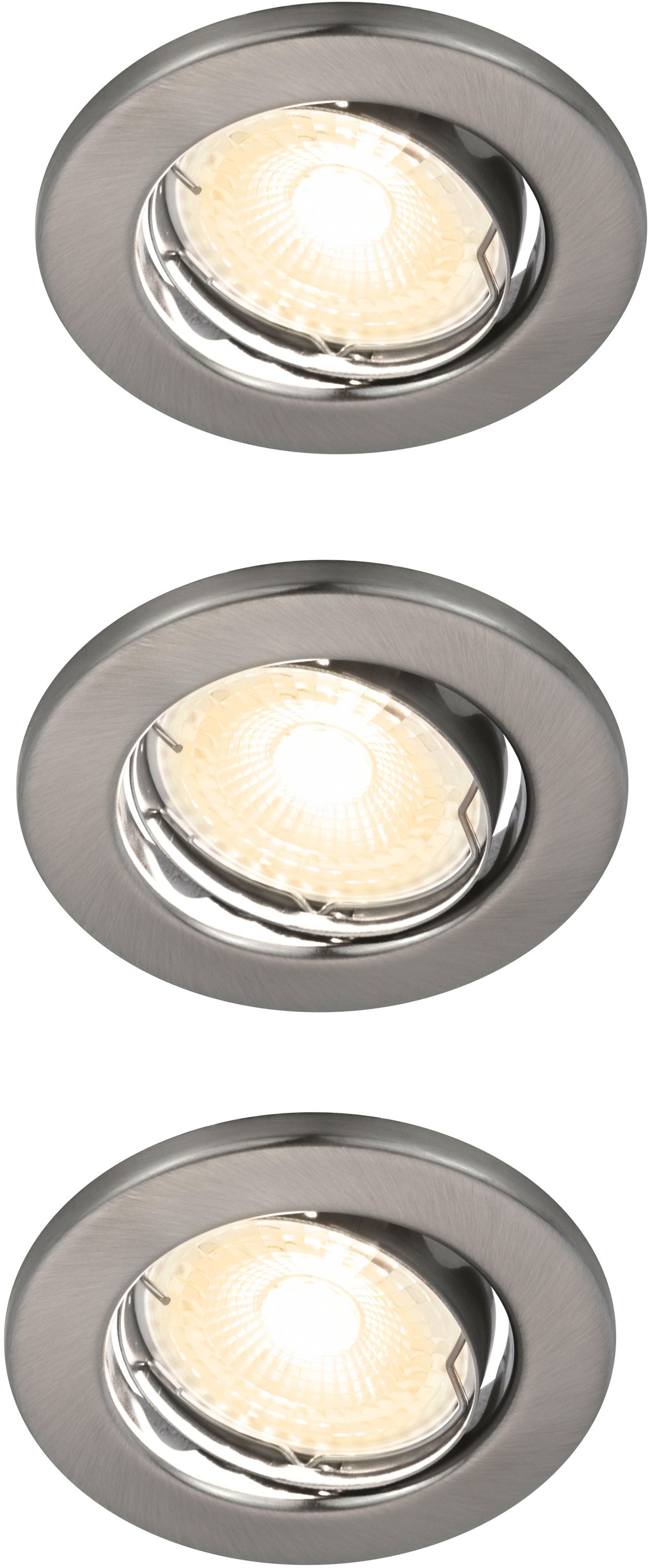 Nordlux Canis zapustené svietidlo 3x3.1 W niklová 49300155