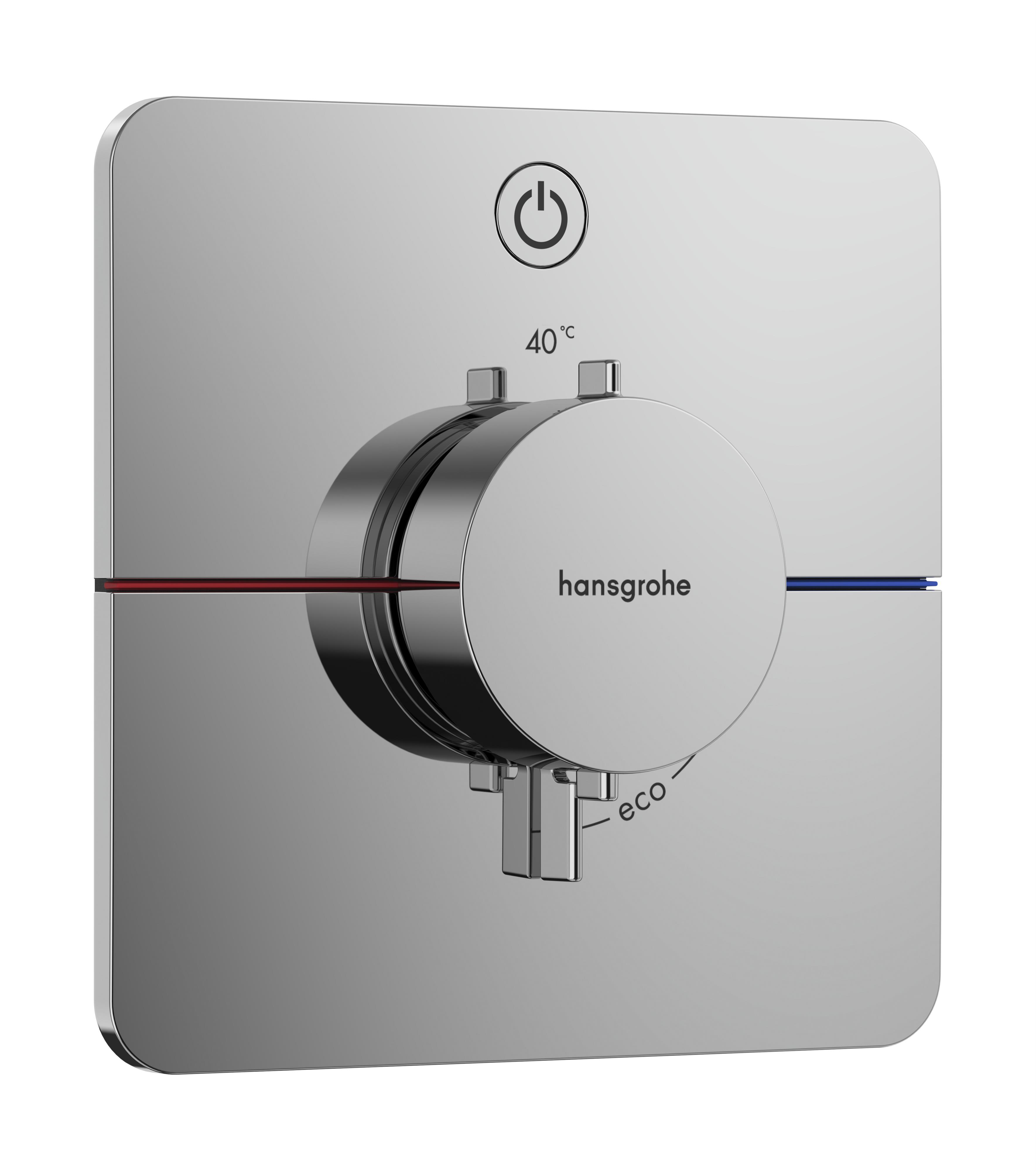 Hansgrohe ShowerSelect Comfort Q sprchová batéria podomietková s termostatom chrómová 15581000