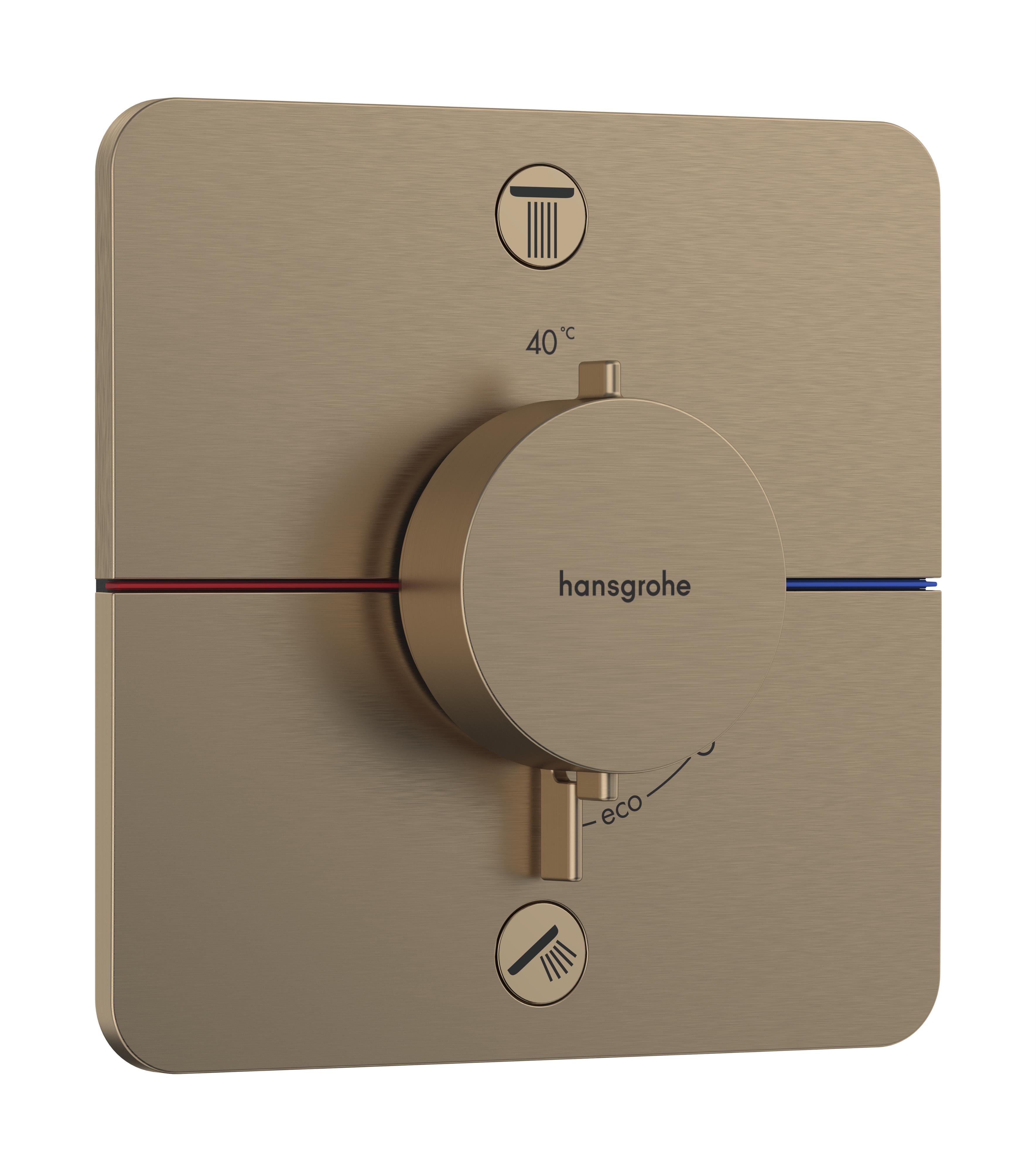 Hansgrohe ShowerSelect Comfort Q vaňová/sprchová batéria podomietková s termostatom || 15586140