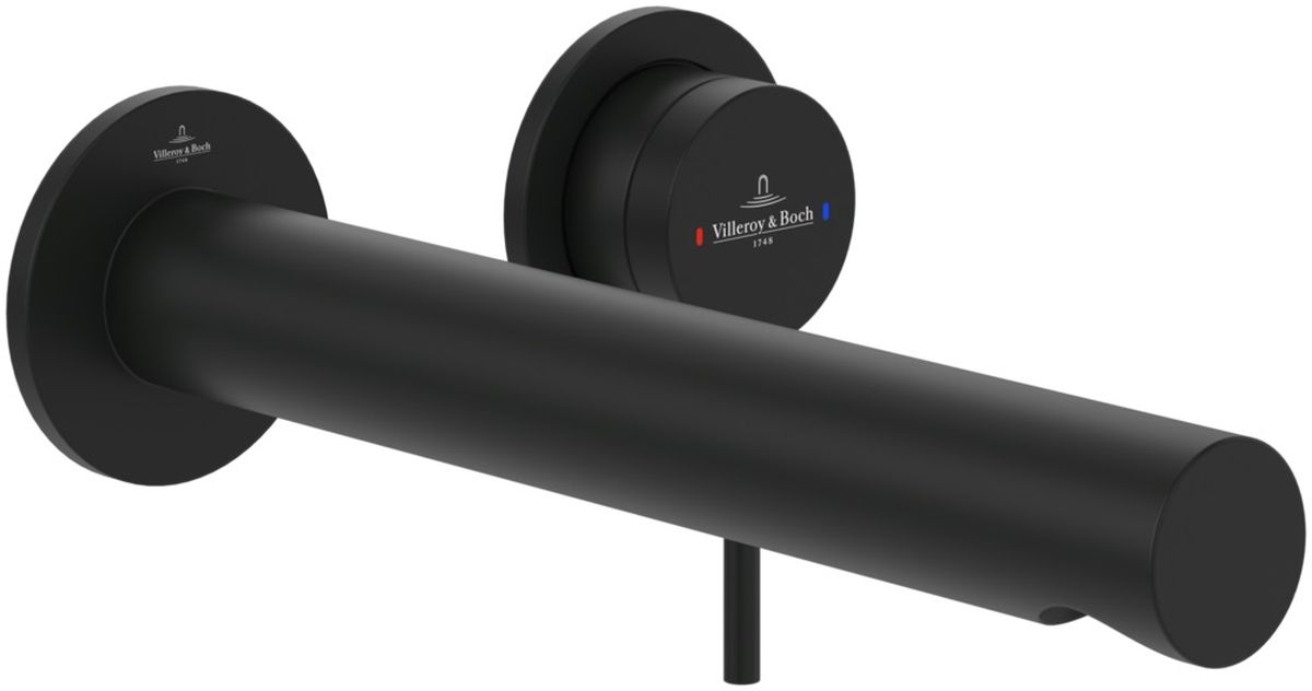 Villeroy & Boch Loop & Friends umývadlová batéria podomietková čierna TVZ106010000K5