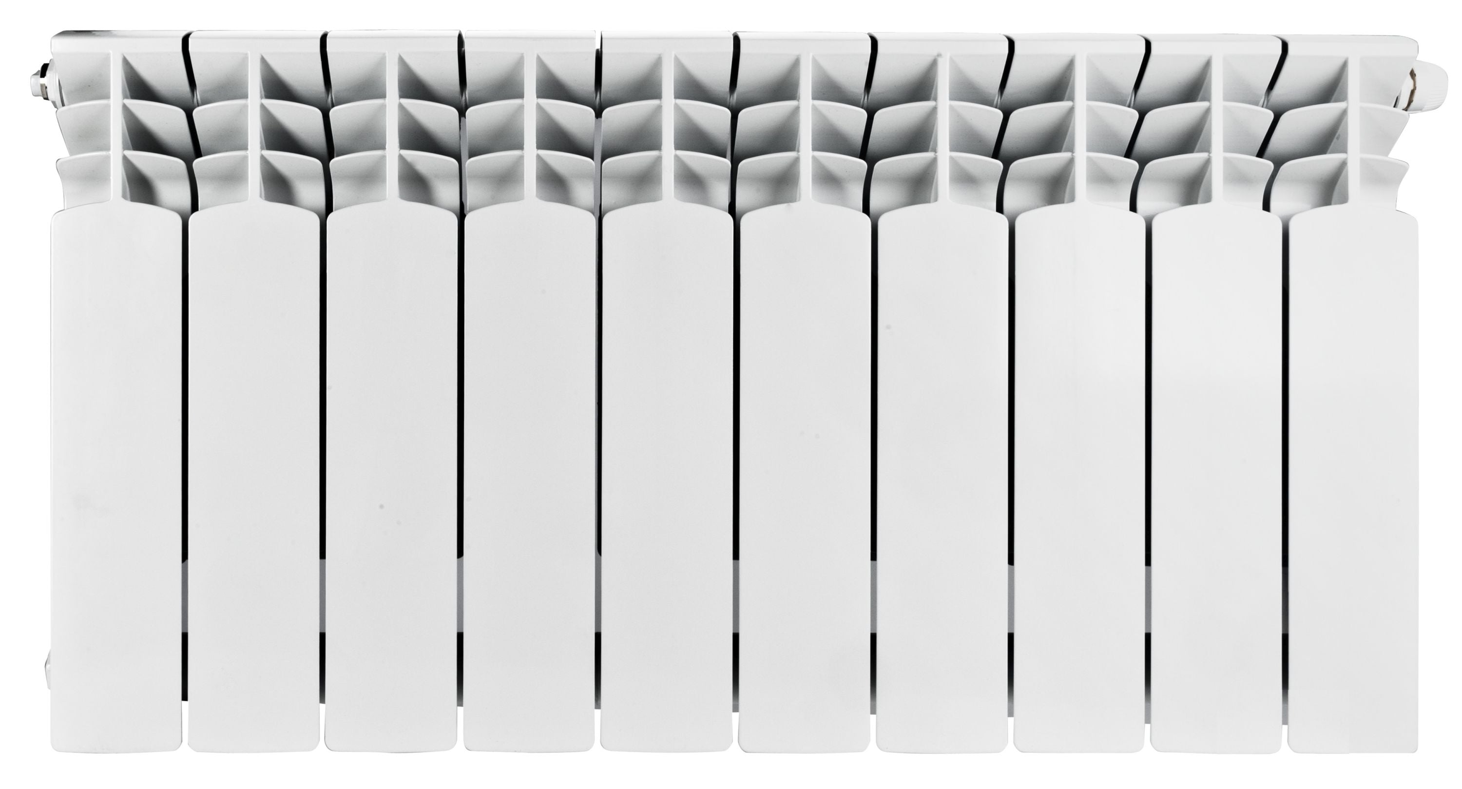 KFA Armatura G350 ohrievač do miestnosti 42.2x80.5 cm podłączenie bočné biela 790-100-44