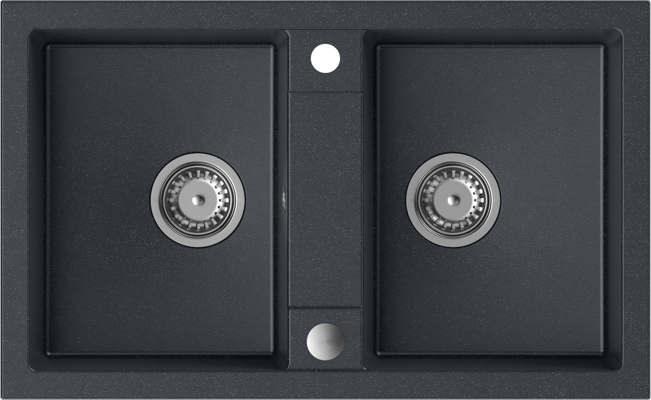 Quadron Denzel drez graniteq 78x48 cm čierna HDQ27848CZK