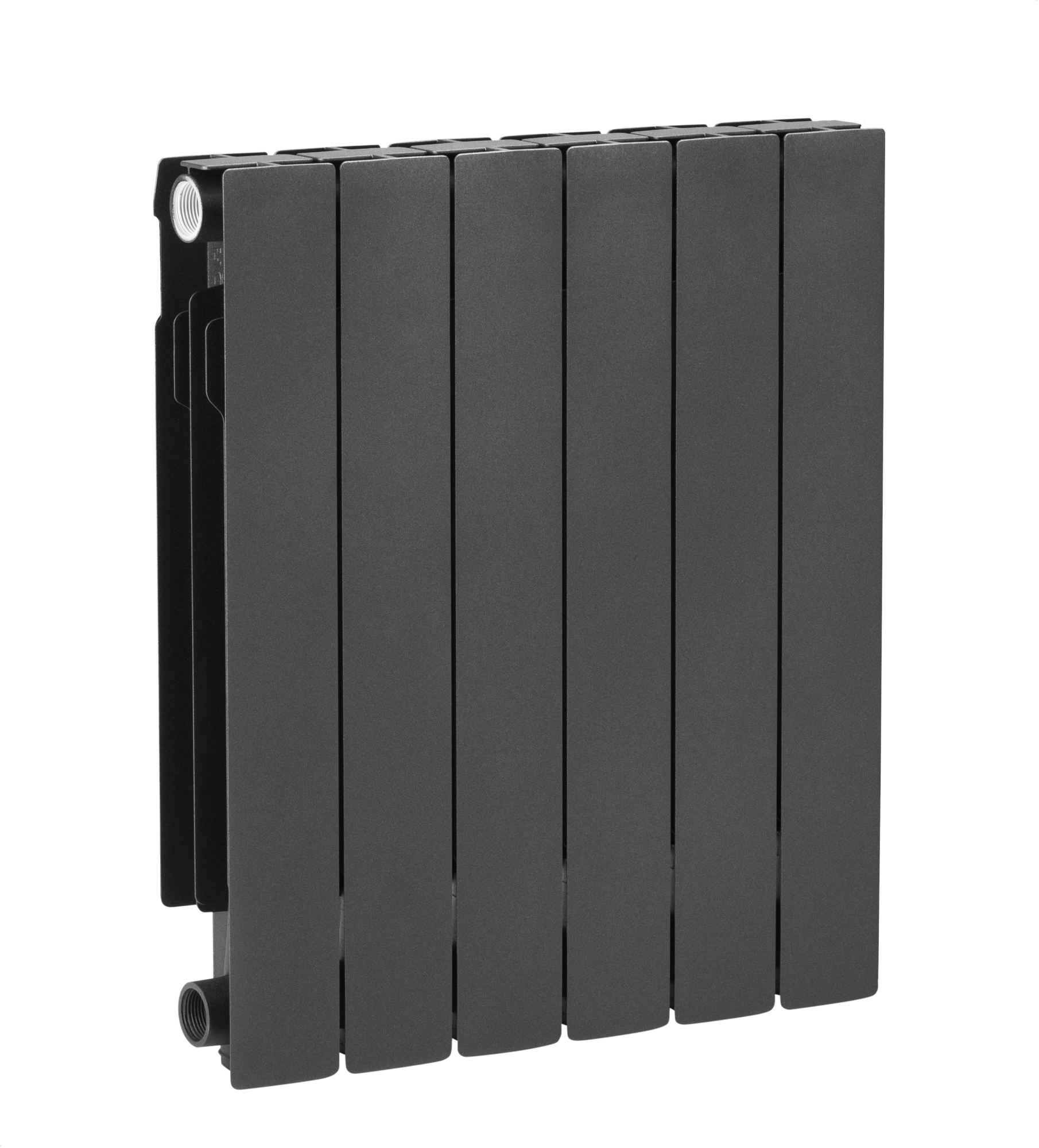 KFA Armatura ADR ohrievač do miestnosti 57x48.3 cm podłączenie bočné grafitová 763-060-61