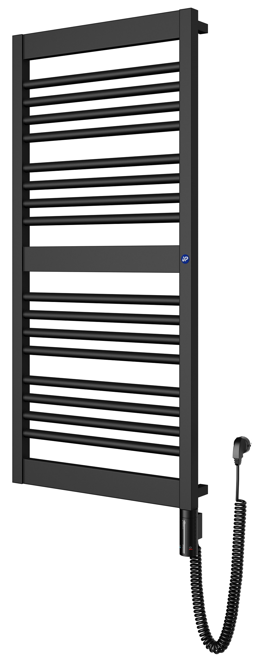 Instal Projekt Frame Electro elektrický radiátor 158x50 cm čierna FRAE-50/160C31+GH-09C2