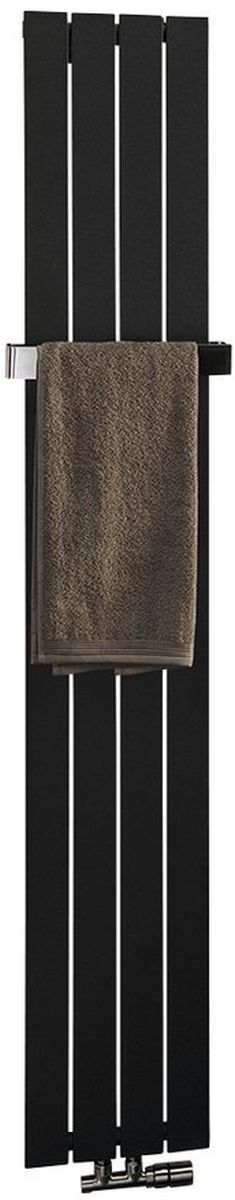 Sapho Colonna kúpeľňový radiátor dekoratívny 180x29.8 cm čierna IR144