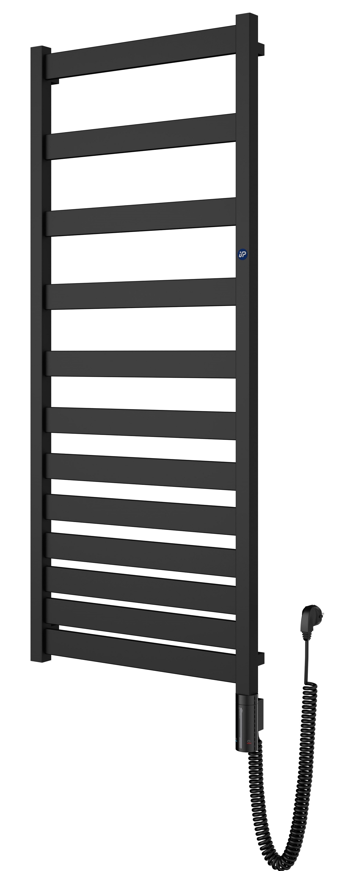 Instal Projekt Belti Electro elektrický radiátor 120.3x60 cm čierna BELE-60/120C75+GH-06C2