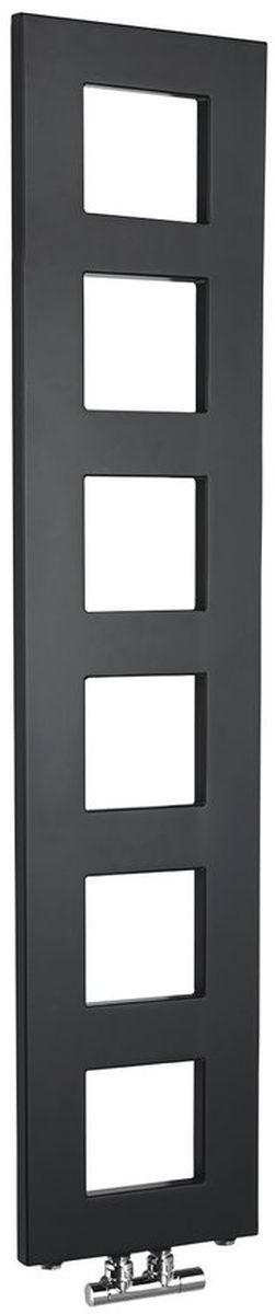 Sapho Block kúpeľňový radiátor dekoratívny 133x28 cm čierna IR181