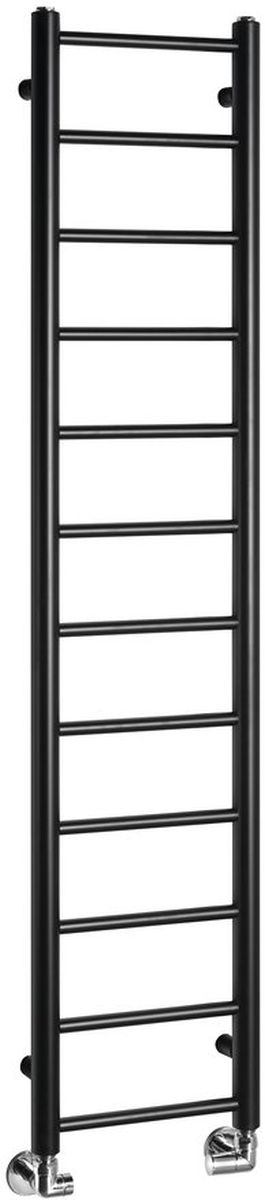 Sapho Dina kúpeľňový radiátor rebríkový 138x30 cm čierna IR373B