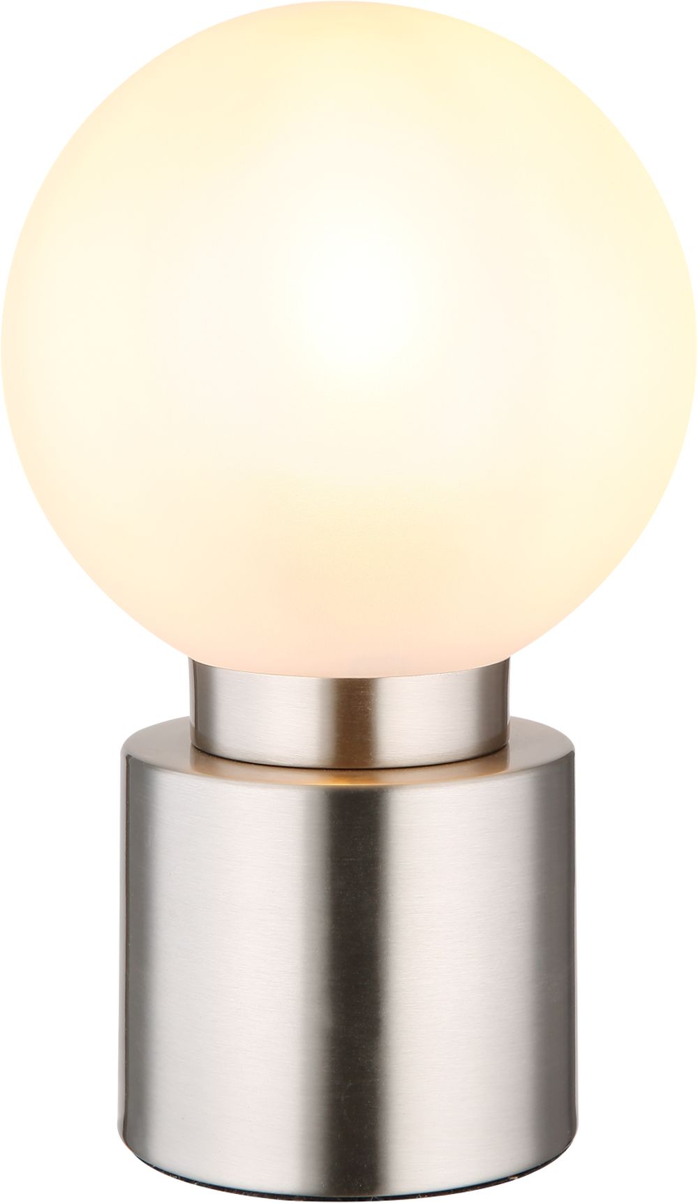 Globo Lighting Marka stolová lampa 1x25 W biela-saténová-niklová 21003N